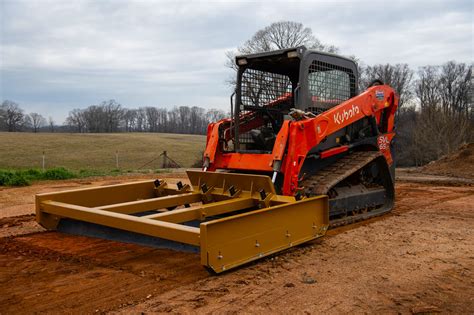 asphalt drag box for skid steer|grader attachments for skid steers.